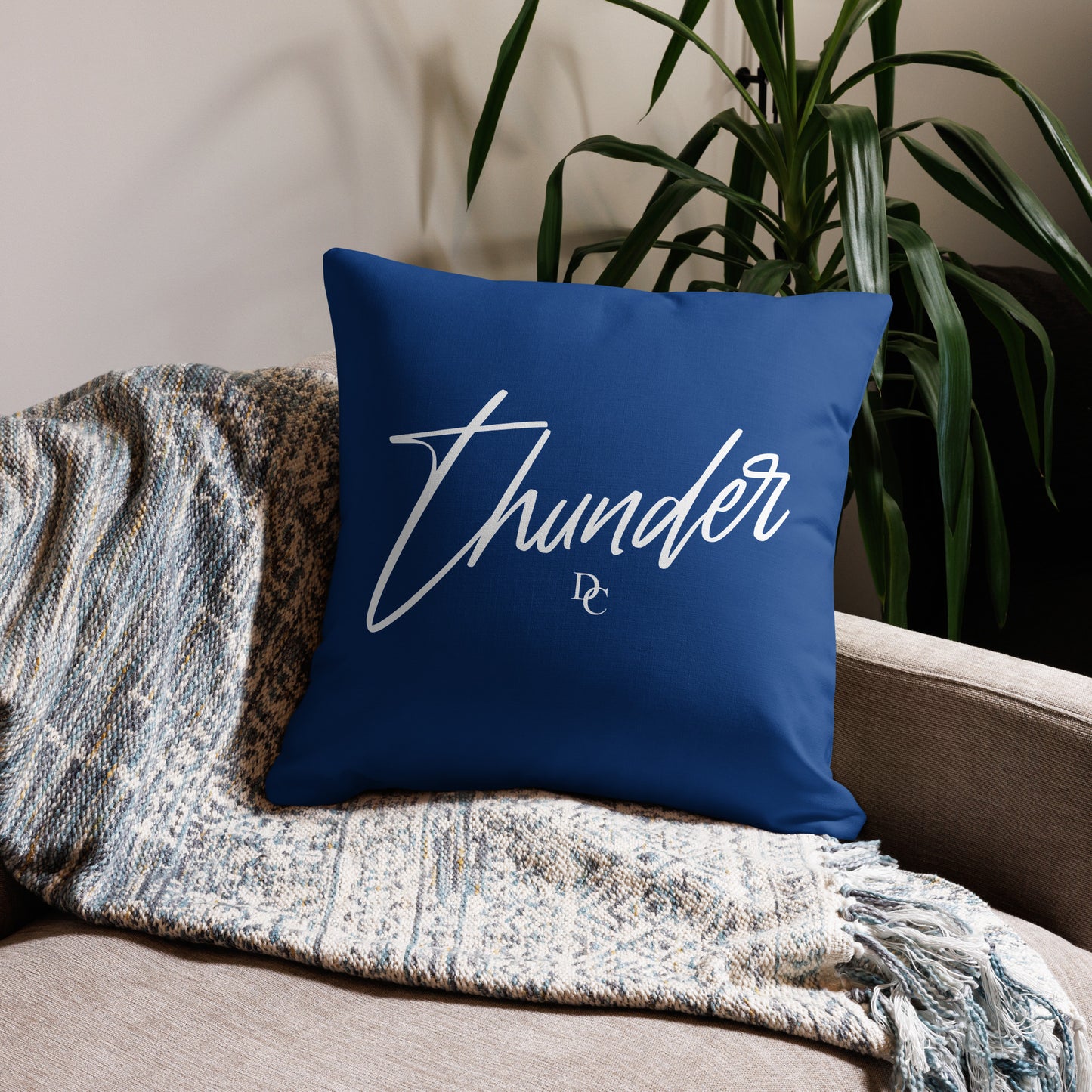 Thunder Script - Premium Pillow
