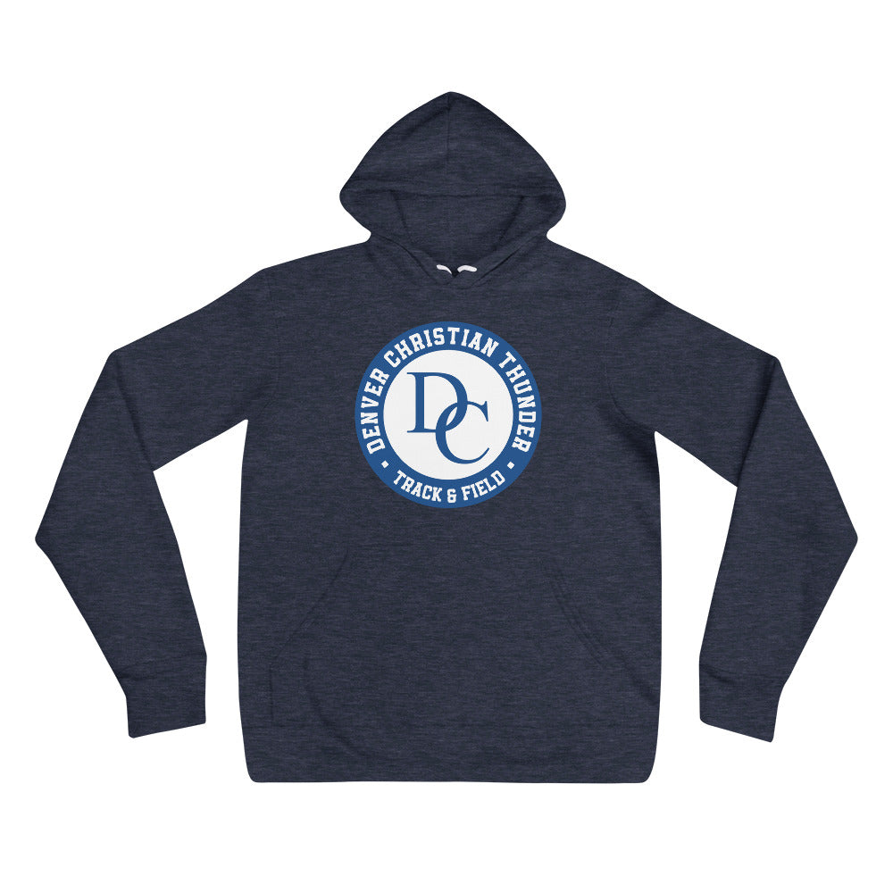 Retro Alumni DC Track & Field - Unisex hoodie