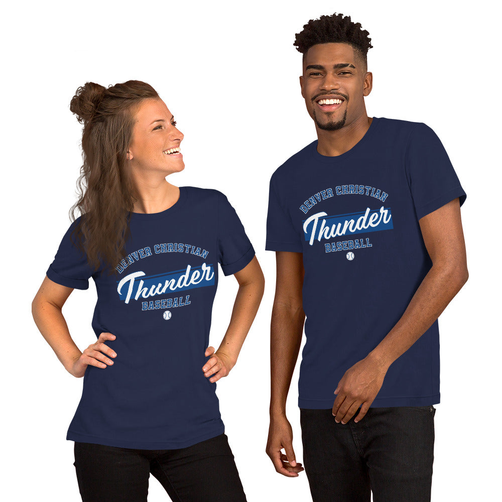Thunder Baseball - Unisex t-shirt