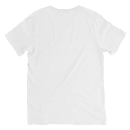 Thunder Script - Unisex Short Sleeve V-Neck T-Shirt