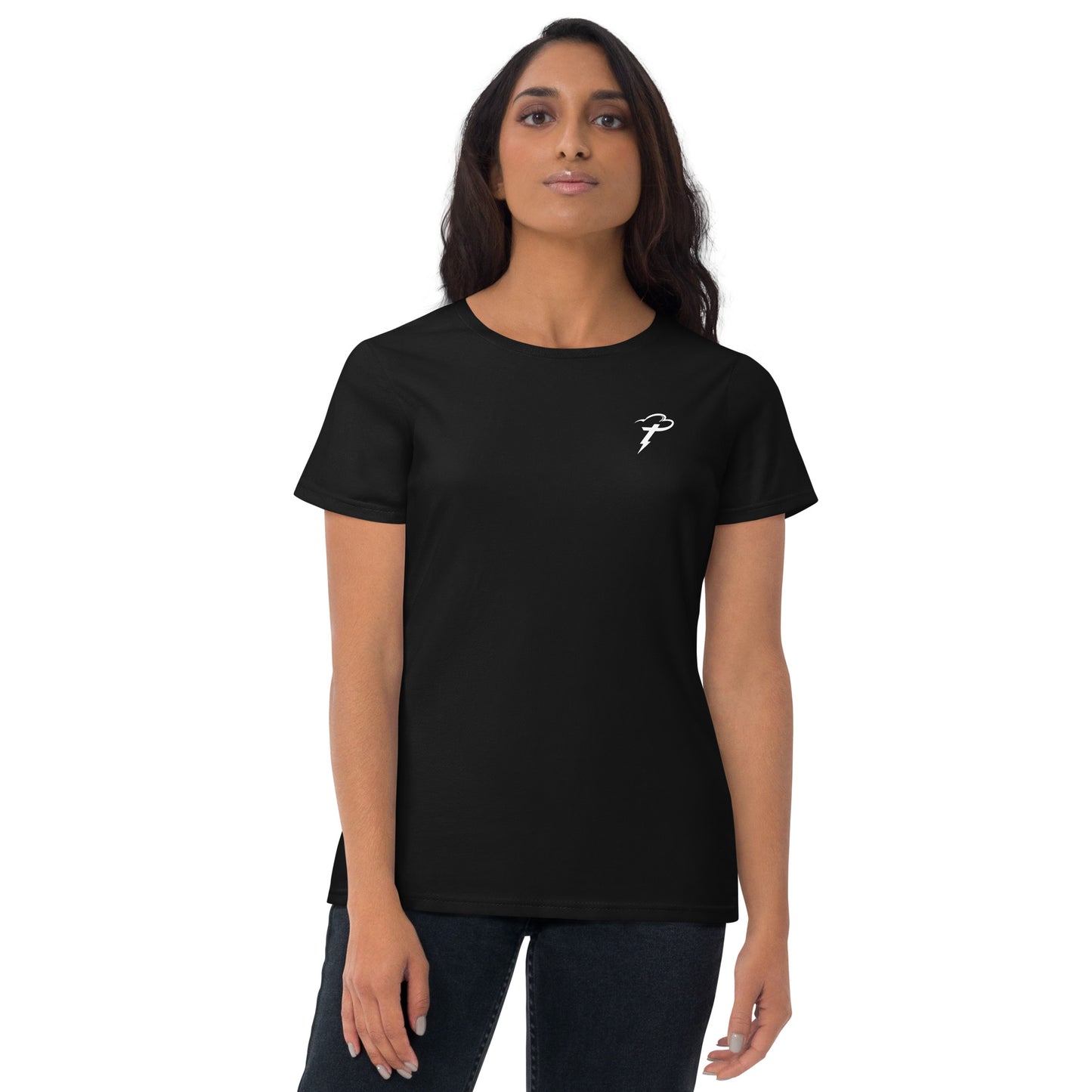Thunder Icon (Dark Colors) - Women's short sleeve t-shirt