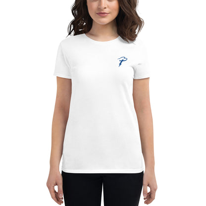Thunder Icon (White) - Women's short sleeve t-shirt